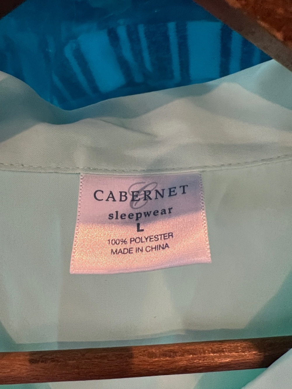 Cabernet Sleeveless Satin Pajama Set in Mint - Picture 4 of 5